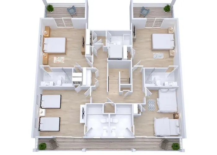 Blessing- Pool Elevator Sleeps 16 Six Bedrooms 6 Baths Holiday home *